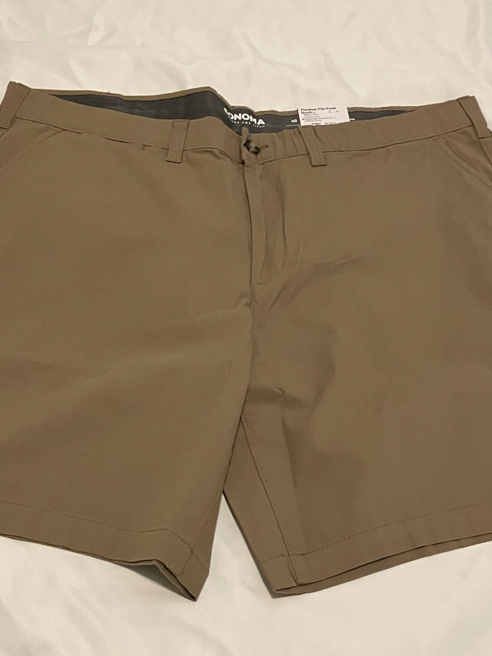 Kohl's Sonoma Men's Olive Flat Front Shorts
